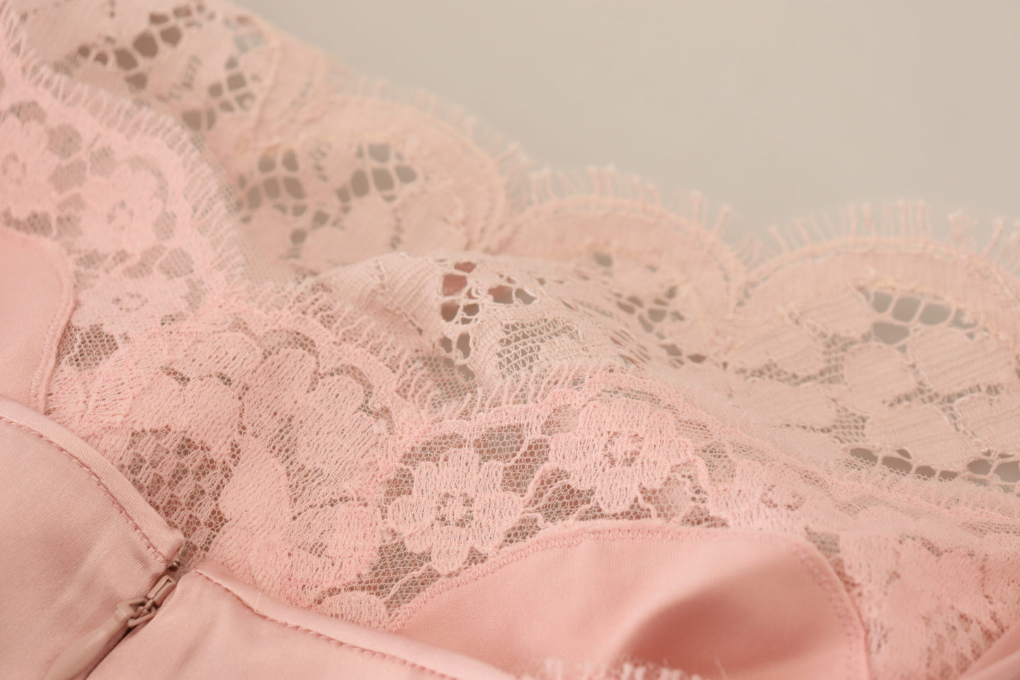 Pinke florale Spitze ärmelloses Tank-Bluse Top
