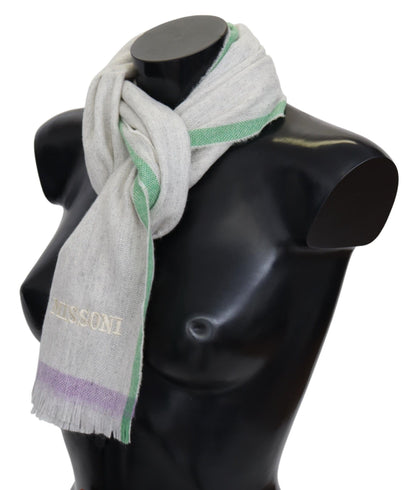 Beige 100% Kaschmir Unisex Wickelschal