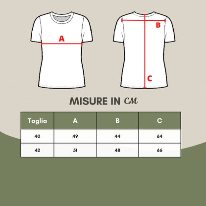 Schwarzes T-Shirt aus Wolle mit normaler Passform