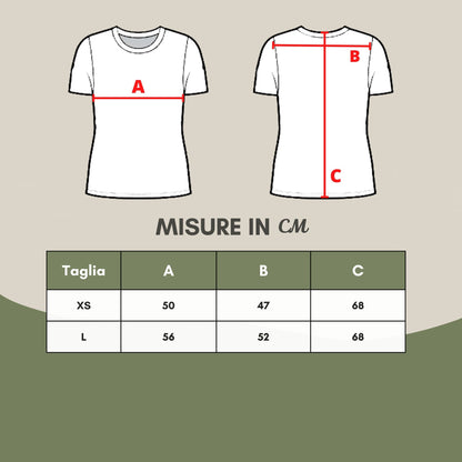 Gelbes T-Shirt aus Baumwolle mit kontrastierendem Logo auf den Ärmeln