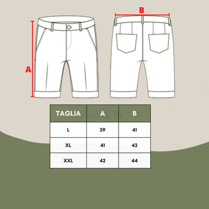 Bedruckte schwarze Boxer-Badeshorts