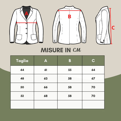 Barocke Polyester-Wendejacke