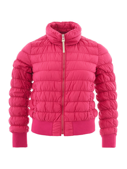 Fucsia Gesteppte Bomberjacke