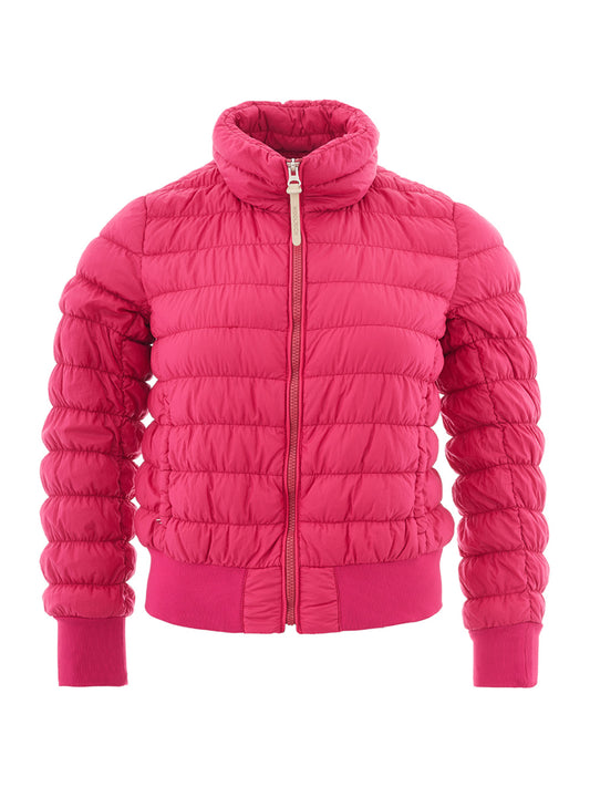 Fucsia Gesteppte Bomberjacke