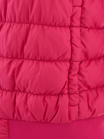 Fucsia Gesteppte Bomberjacke