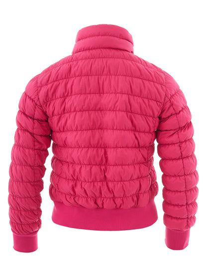 Fucsia Gesteppte Bomberjacke