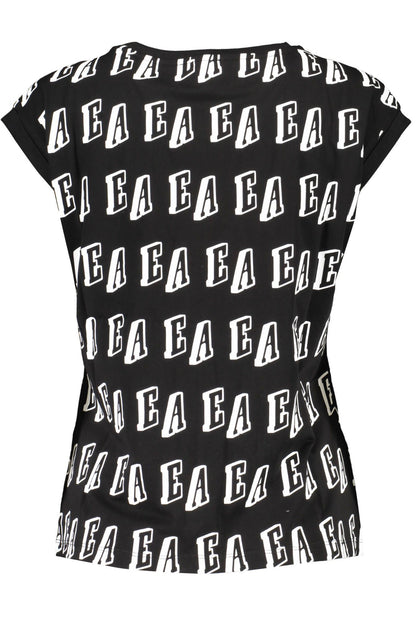 Schwarze Baumwolle Tops & T-Shirt