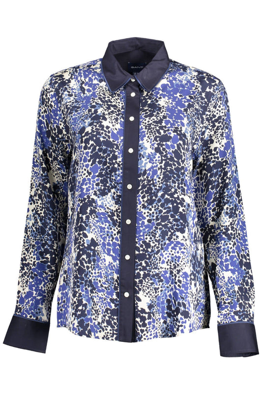 Blaues Lyocell-Hemd