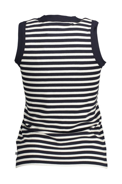 Blaue Baumwolle Tops & T-Shirt