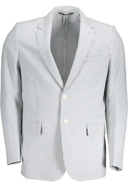 Weiße Baumwolljacke