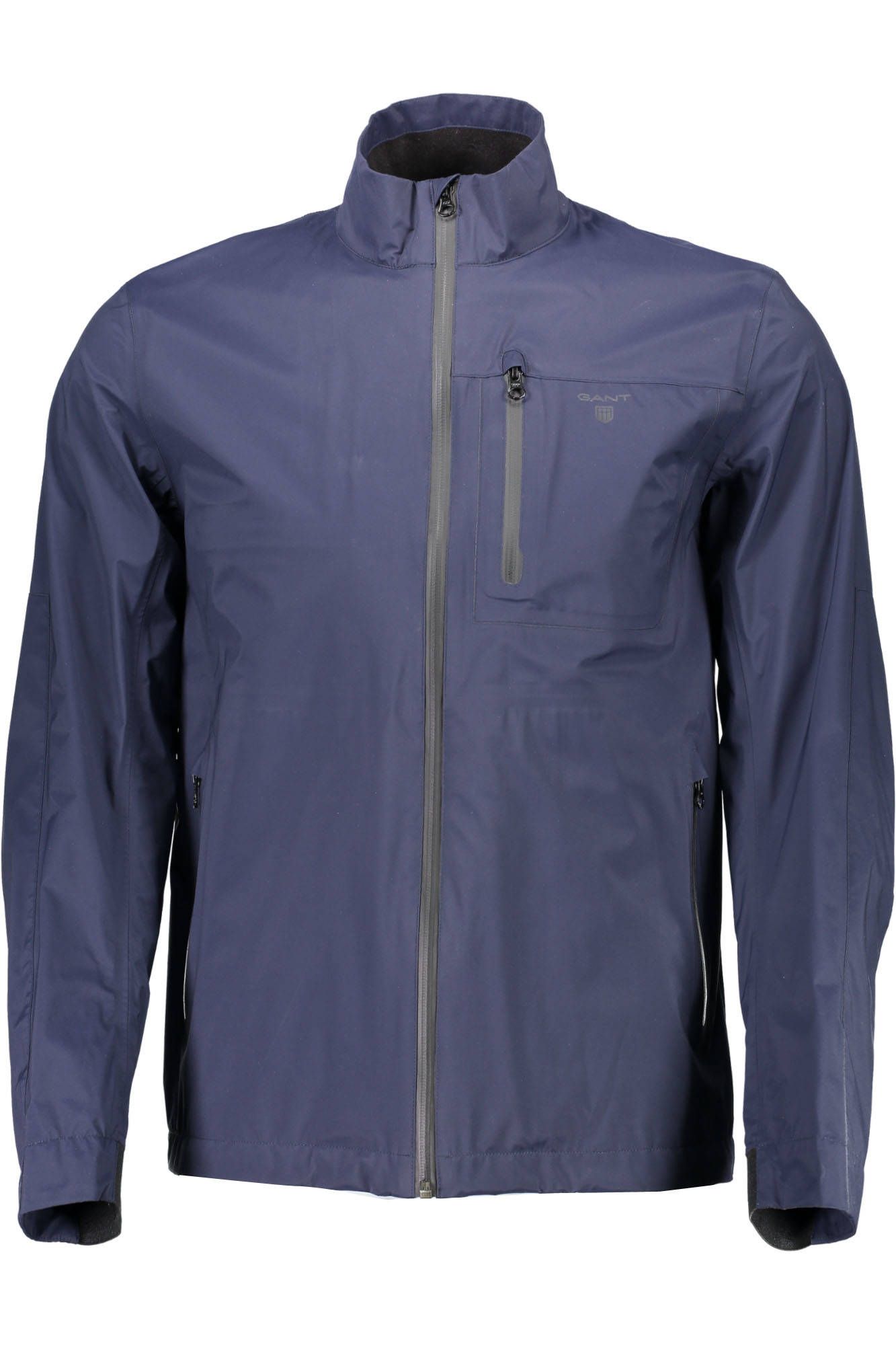 Blaue Baumwolljacke