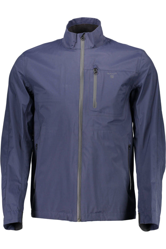 Blaue Baumwolljacke
