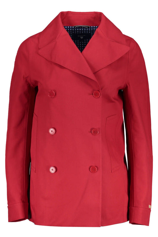 Rote Baumwolle Jacken & Mantel