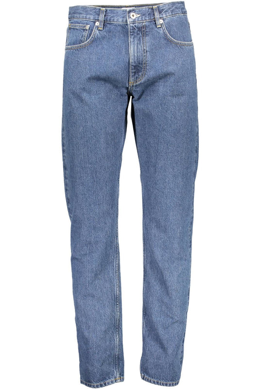 Blaue Baumwolljeans & Hose
