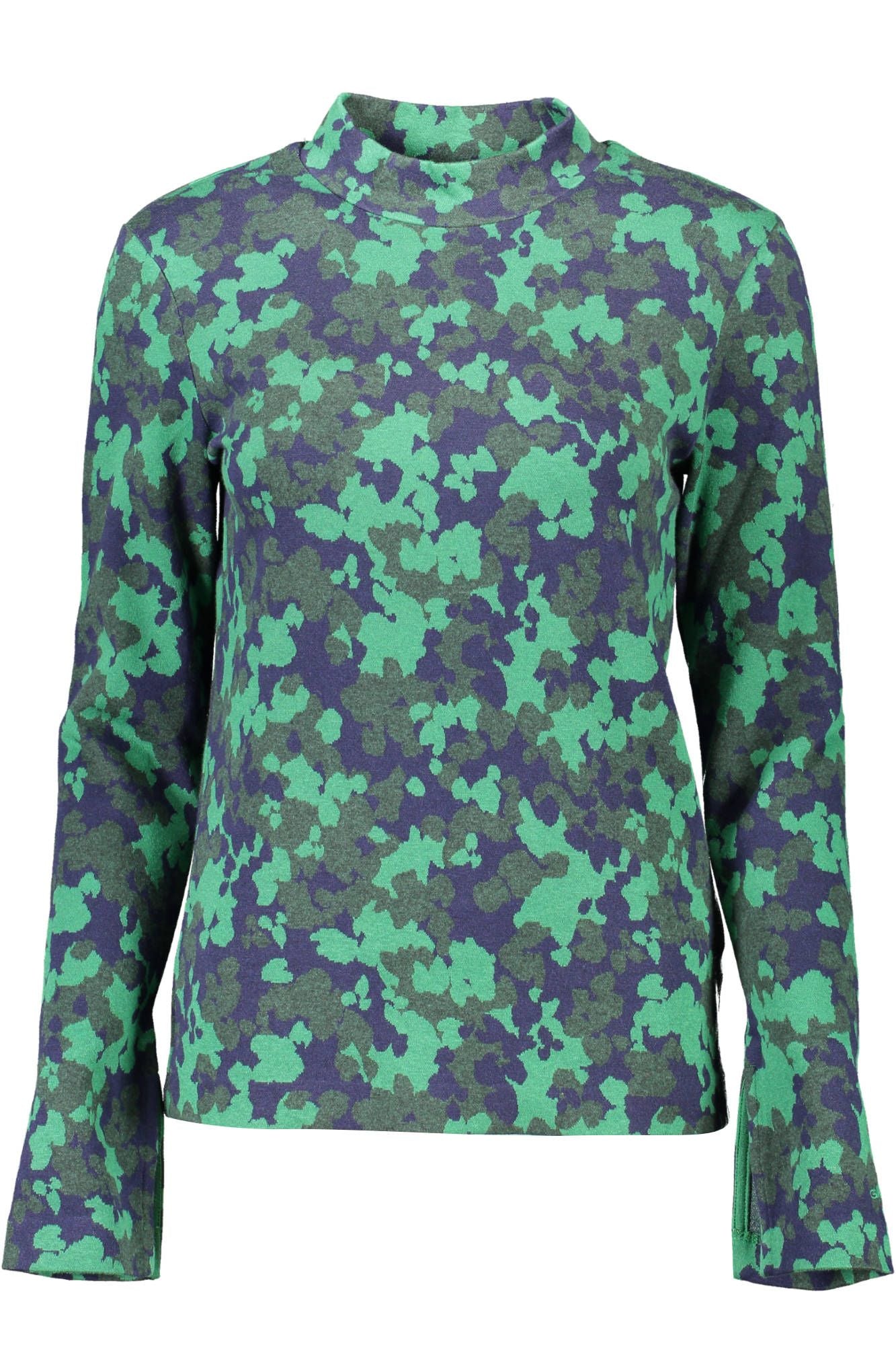 Grüner Baumwollpullover