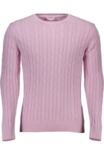 Rosa Baumwollpullover