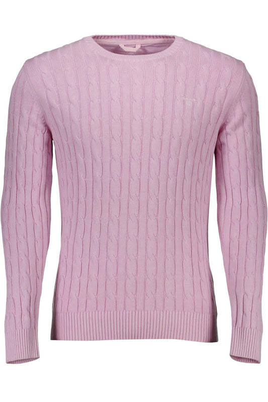 Rosa Baumwollpullover