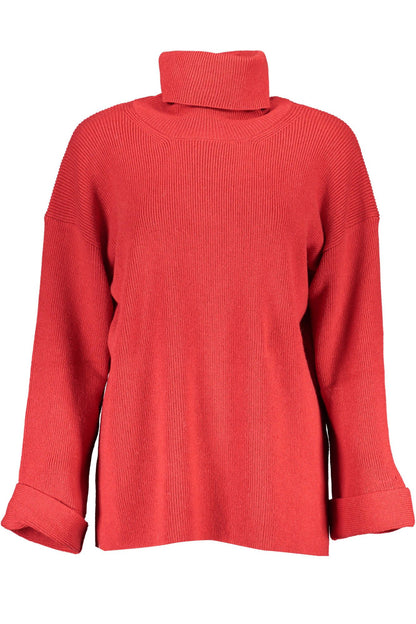 Pullover aus roter Wolle