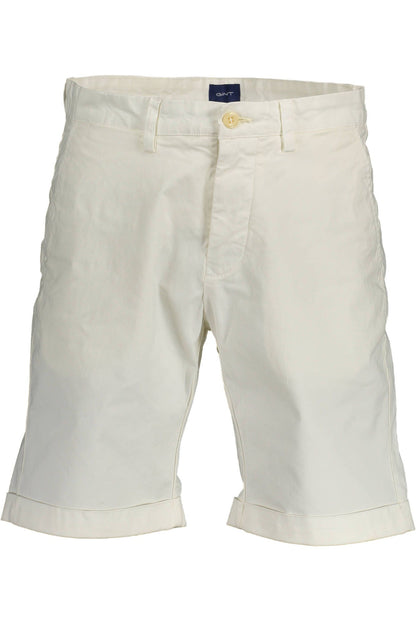 Weiße Baumwolljeans & Hose