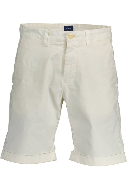 Weiße Baumwolljeans & Hose