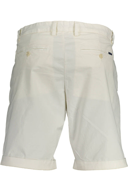 Weiße Baumwolljeans & Hose