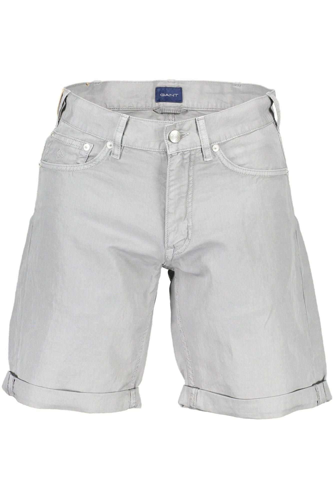 Graue Baumwolljeans & Hose