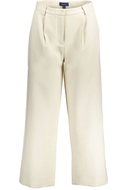 Beige Polyester Jeans & Hose