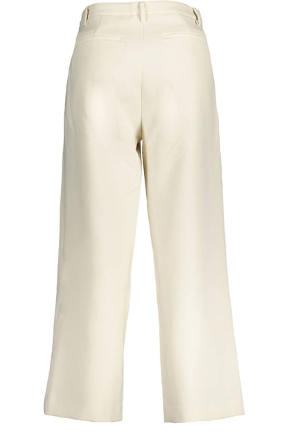 Beige Polyester Jeans & Hose