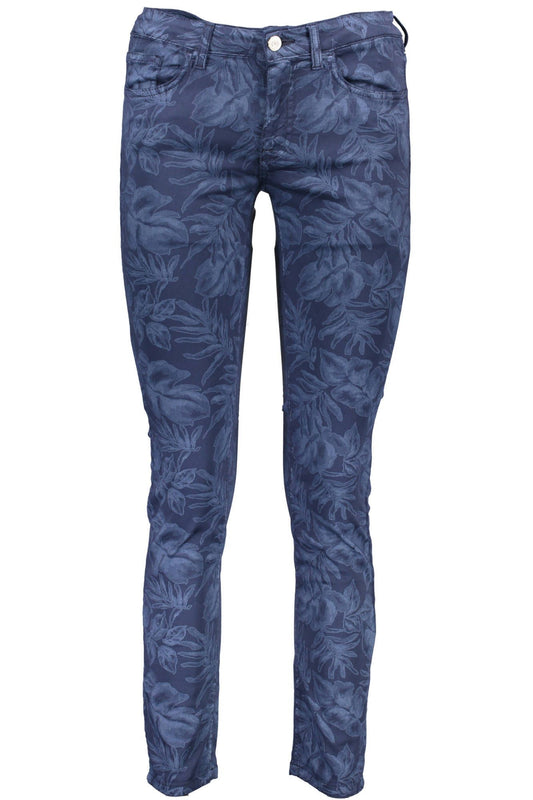 Blaue Baumwolljeans & Hose