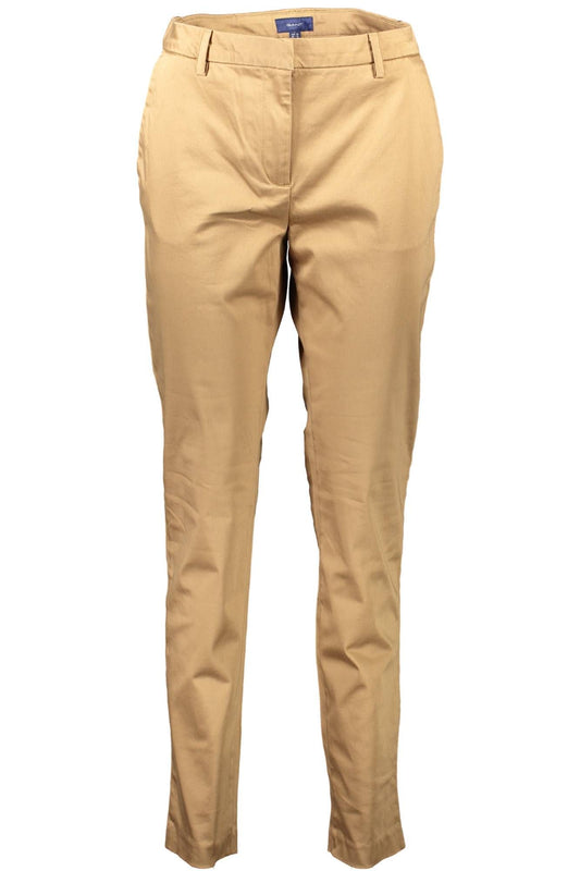 Braune Baumwolljeans & Hose