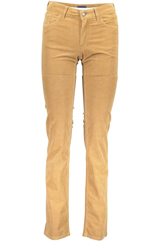 Braune Baumwolljeans & Hose