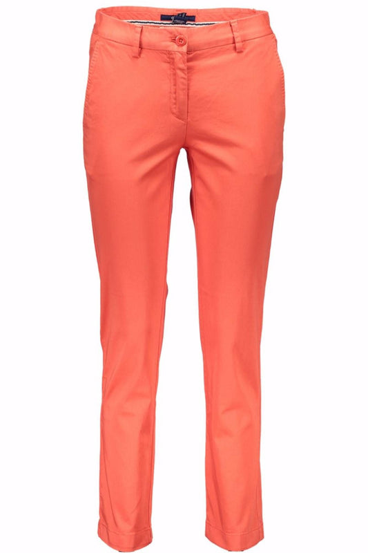 Rote Baumwolljeans & Hose
