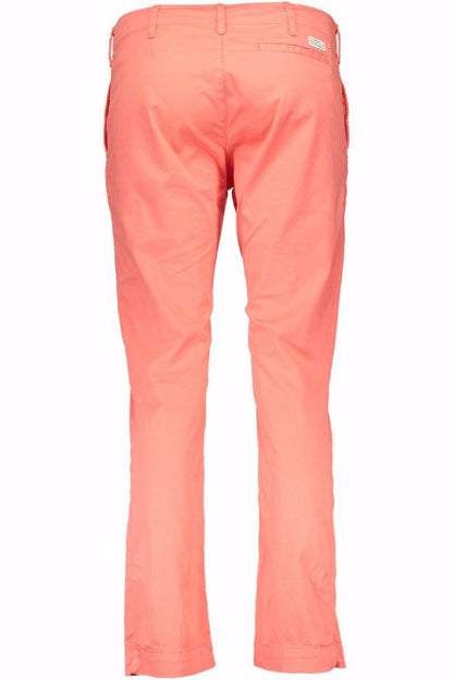 Rote Baumwolljeans & Hose