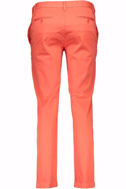 Rote Baumwolljeans & Hose
