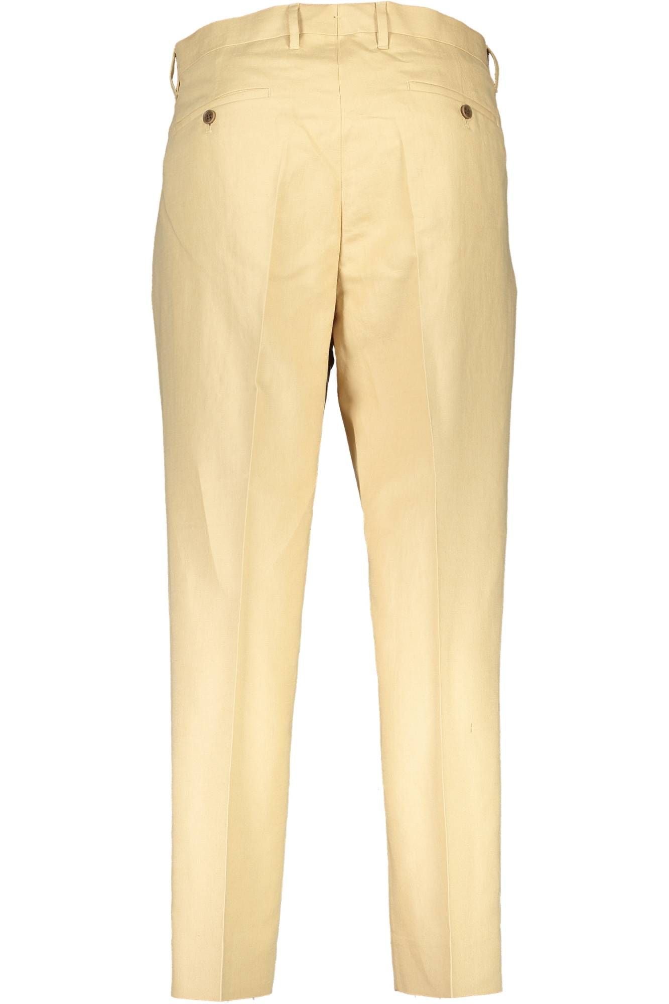 Beige Baumwolljeans & Hose