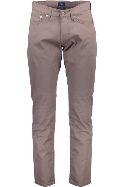 Graue Baumwolljeans & Hose