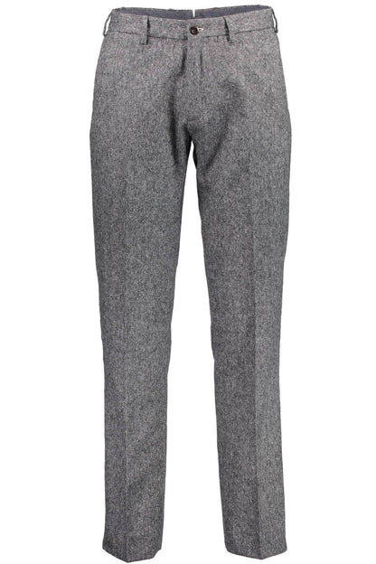 Graue Seidenjeans & Hose