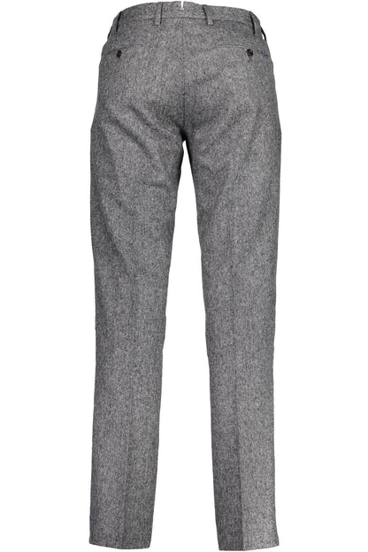 Graue Seidenjeans & Hose