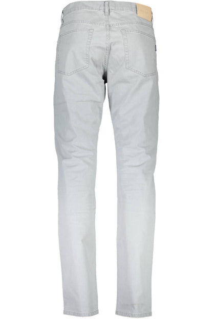 Graue Baumwolljeans & Hose
