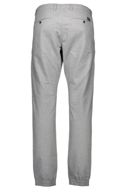 Graue Baumwolljeans & Hose