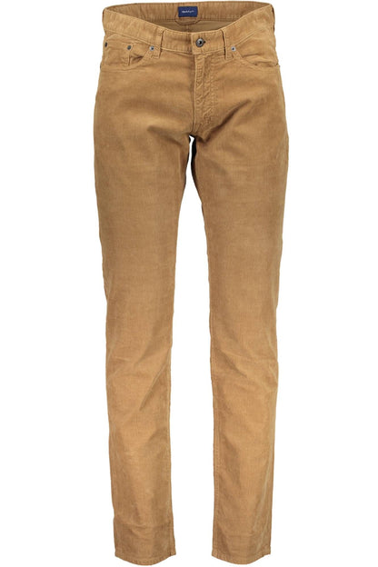 Braune Baumwolljeans & Hose