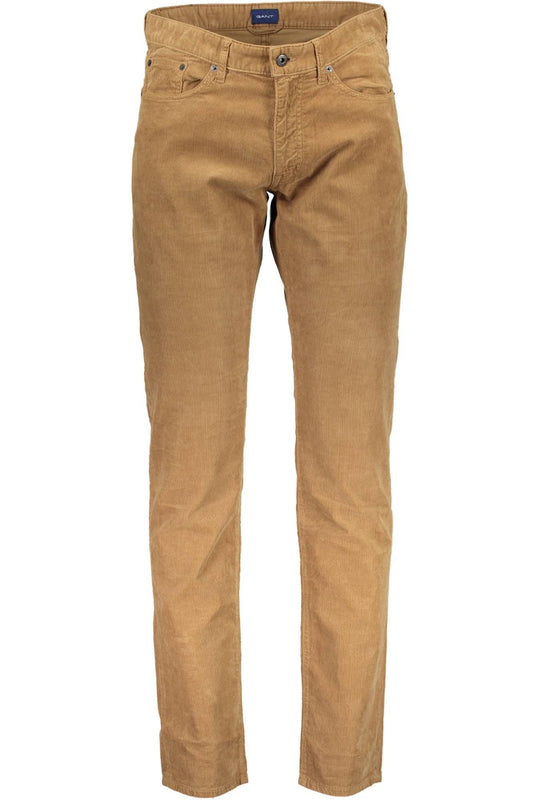 Braune Baumwolljeans & Hose
