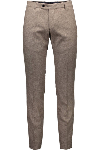 Braune Polyester Jeans & Hose