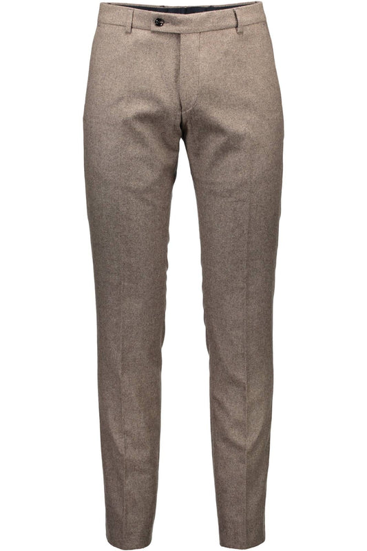 Braune Polyester Jeans & Hose