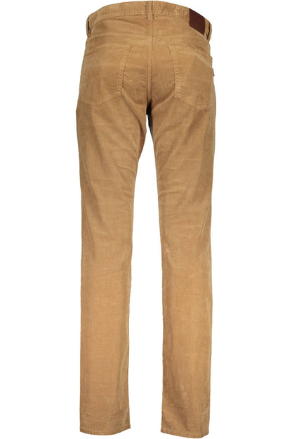 Braune Baumwolljeans & Hose