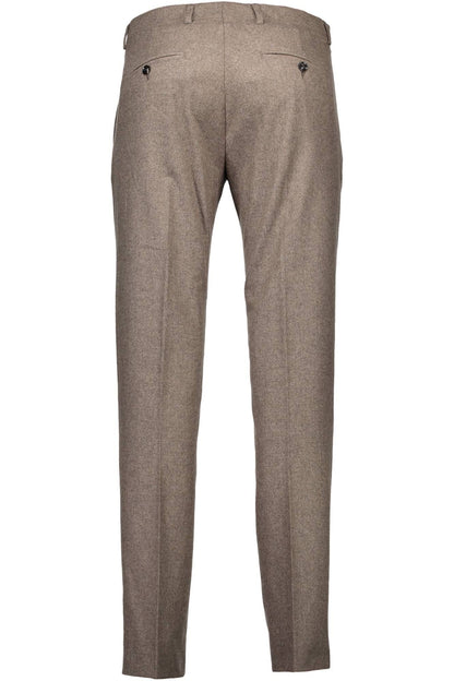 Braune Polyester Jeans & Hose