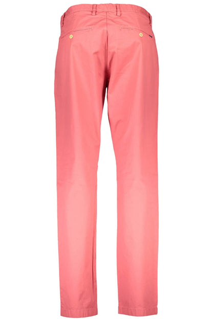 Rote Baumwolljeans & Hose