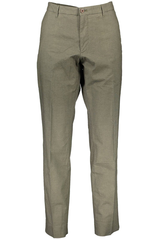 Grüne Baumwolljeans & Hose