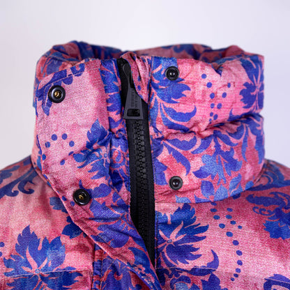 Bedruckte Jacke aus Polyester in Kurzform
