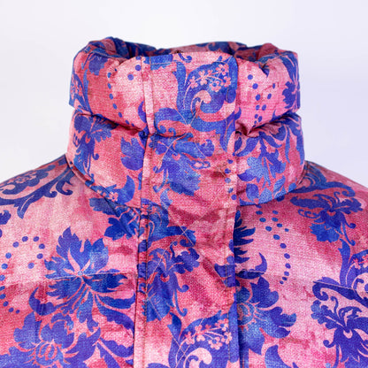 Bedruckte Jacke aus Polyester in Kurzform